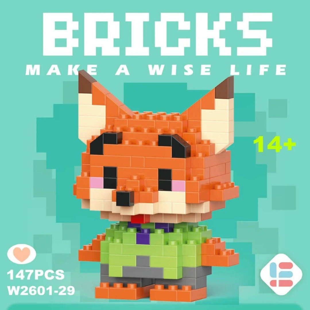 Nick Wilde Mini Lego Figür