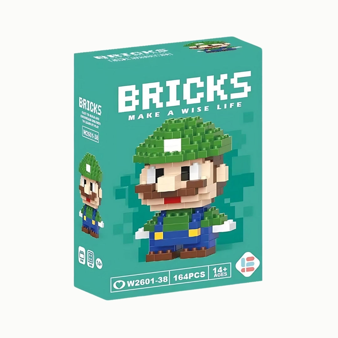 Luigi Mini Lego Figür