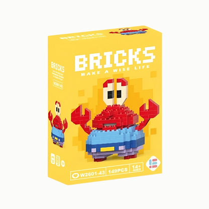 Mr. Krabs Mini Lego Figür