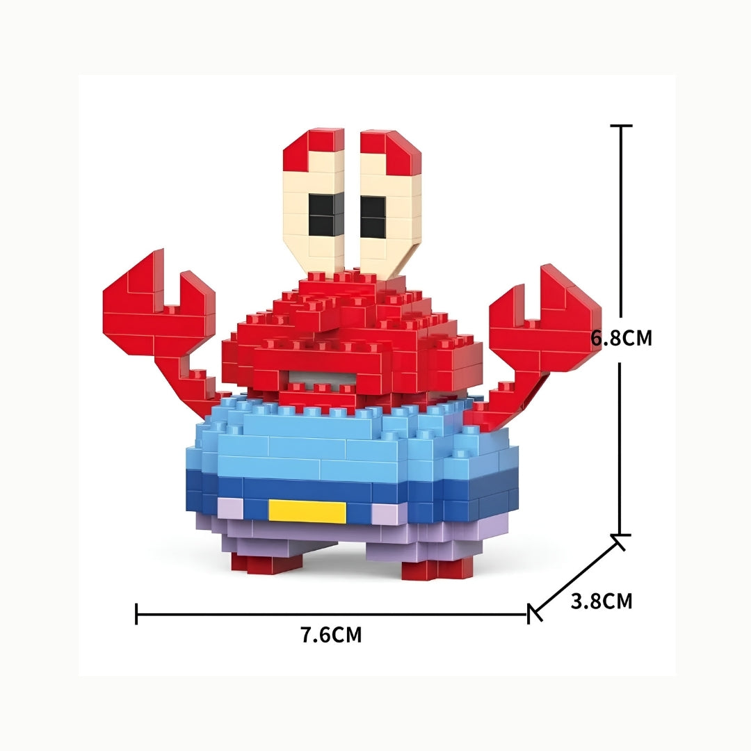 Mr. Krabs Mini Lego Figür