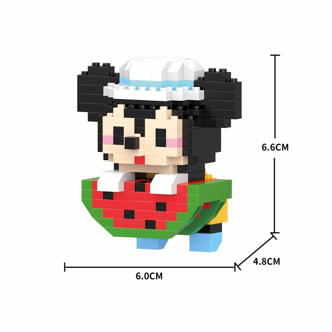 Mickey Mouse With Watermelon Mini Lego Figür