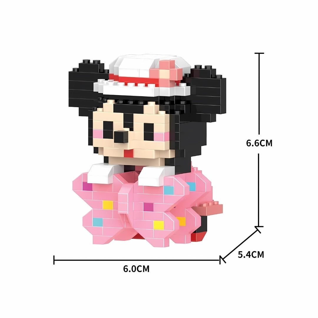 Minnie Mouse With Butterfly Mini Lego Figür