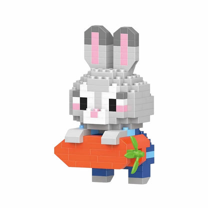 Judy Hopps With Carrot Mini Lego Figür