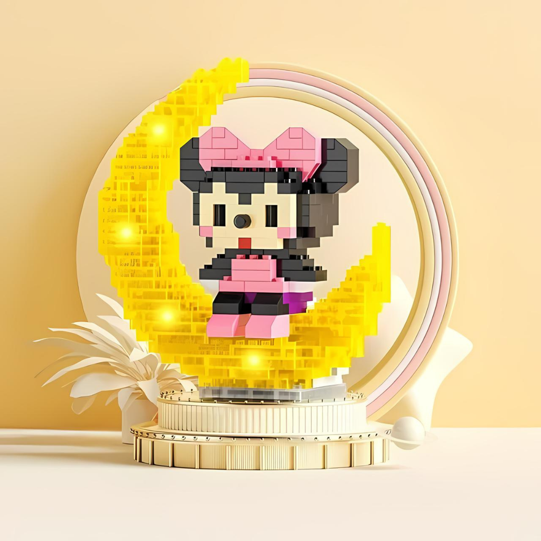 Minnie Mouse Mini Ay Lego Figür