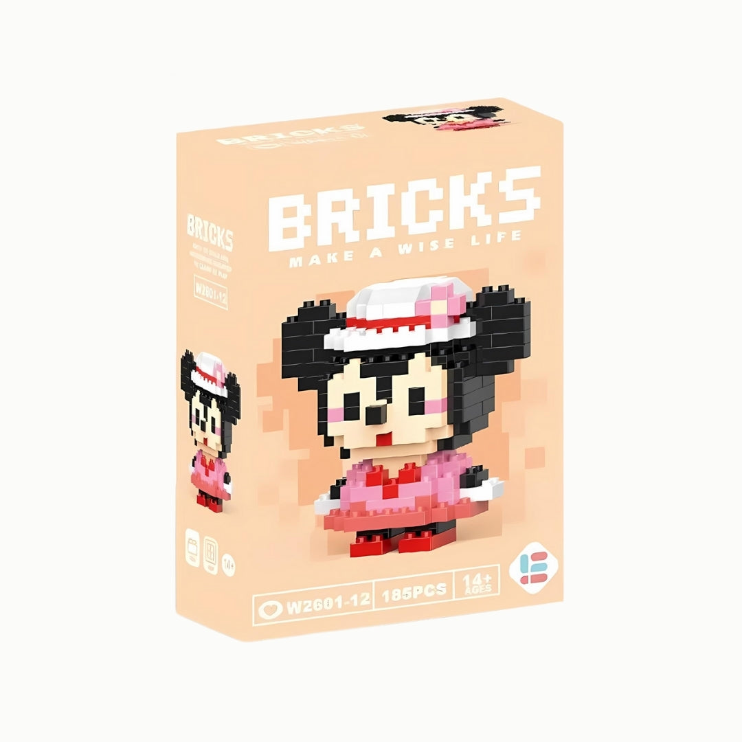 Minnie Mouse Mini Lego Figür