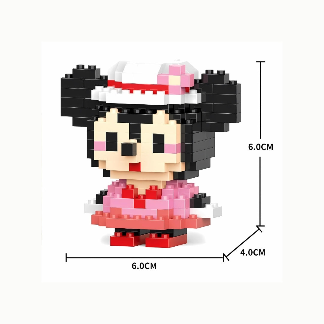 Minnie Mouse Mini Lego Figür