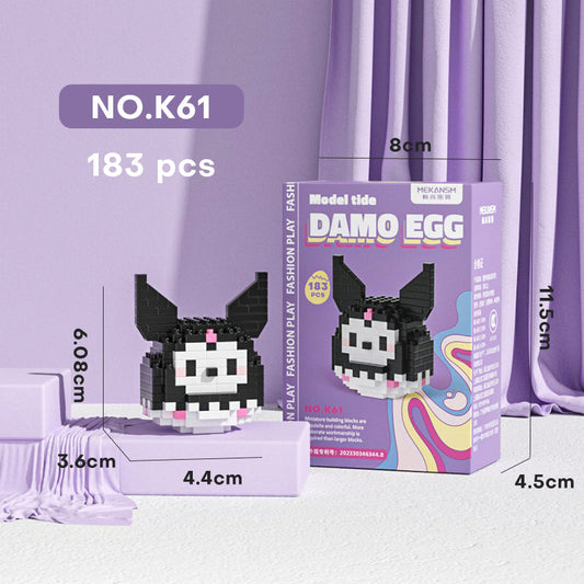 Kuromi Mini Egg Lego